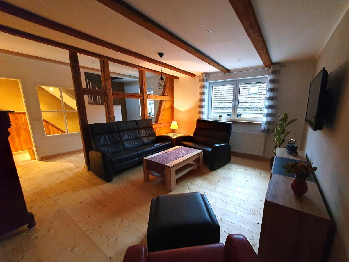 タンネ Kleine Bergstrasse 2 - Haus 1ヴィラ エクステリア 写真